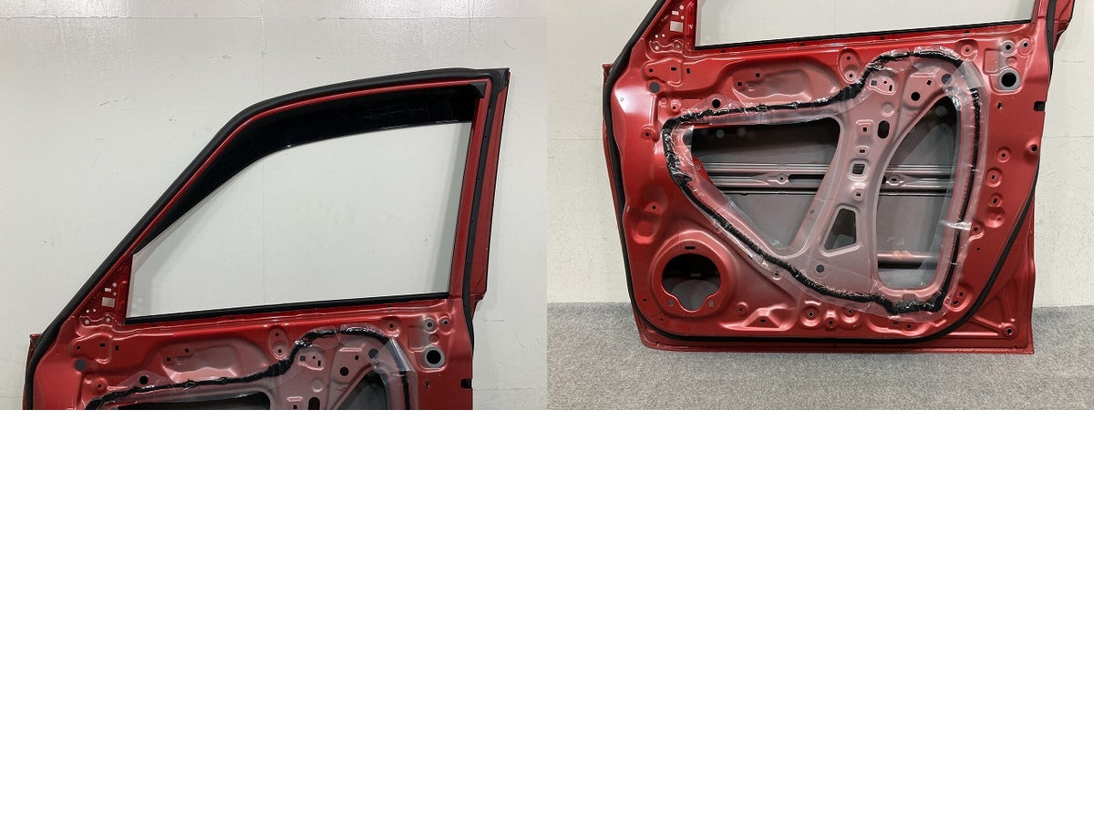 フリード GB3/GB4 純正 右 フロント ドア バイザー付 プレミアムディープロッソパール R543P ホンダ(152394)