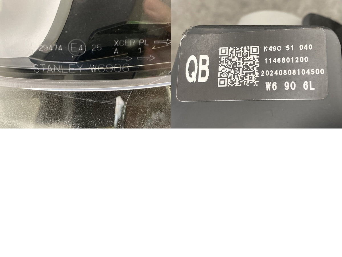 CX-5 CX-8 KFEP KF2P KF5P KG2P KG5P 純正 左 ヘッドライト/ランプ LED レベライザー 刻印QB STANLEY W6906 マツダ(152407)