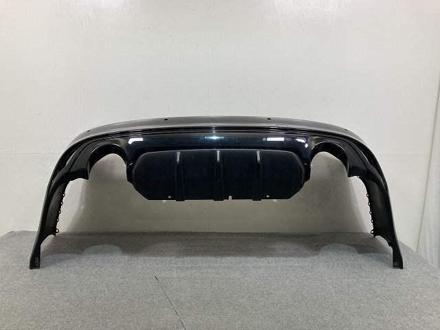 スカイライン/SKYLINE V37/YV37/HV37/HNV37 純正 後期 リア バンパー Rバンパー 85022 6HH-0 スーパーブラック KH3 日産(152432)