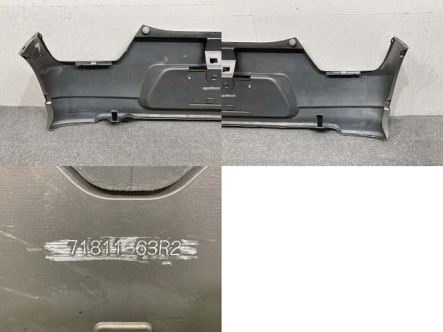ワゴンR MH35S/MH55S 純正 リア バンパー Rバンパー 71811-63R2 シルキーシルバーメタリック X2S スズキ(152434)