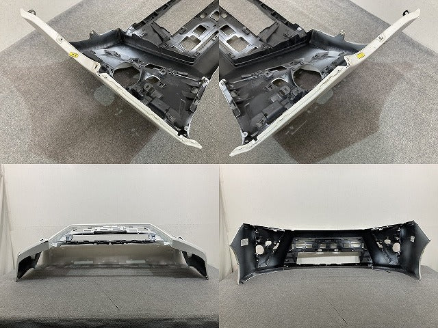 ヴォクシー VOXY ZS 80系/ZRR80W/ZRR85W/ZWR80W 純正 後期 フロント バンパー 52119-28L60/20 ホワイトパール 070 トヨタ(152437)