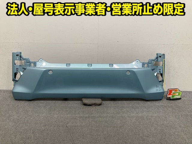 ムーヴ LA850S LA860S 純正 リア バンパー Rバンパー 52159-B2D00 スカイブルーメタリック B83 ダイハツ(152440)