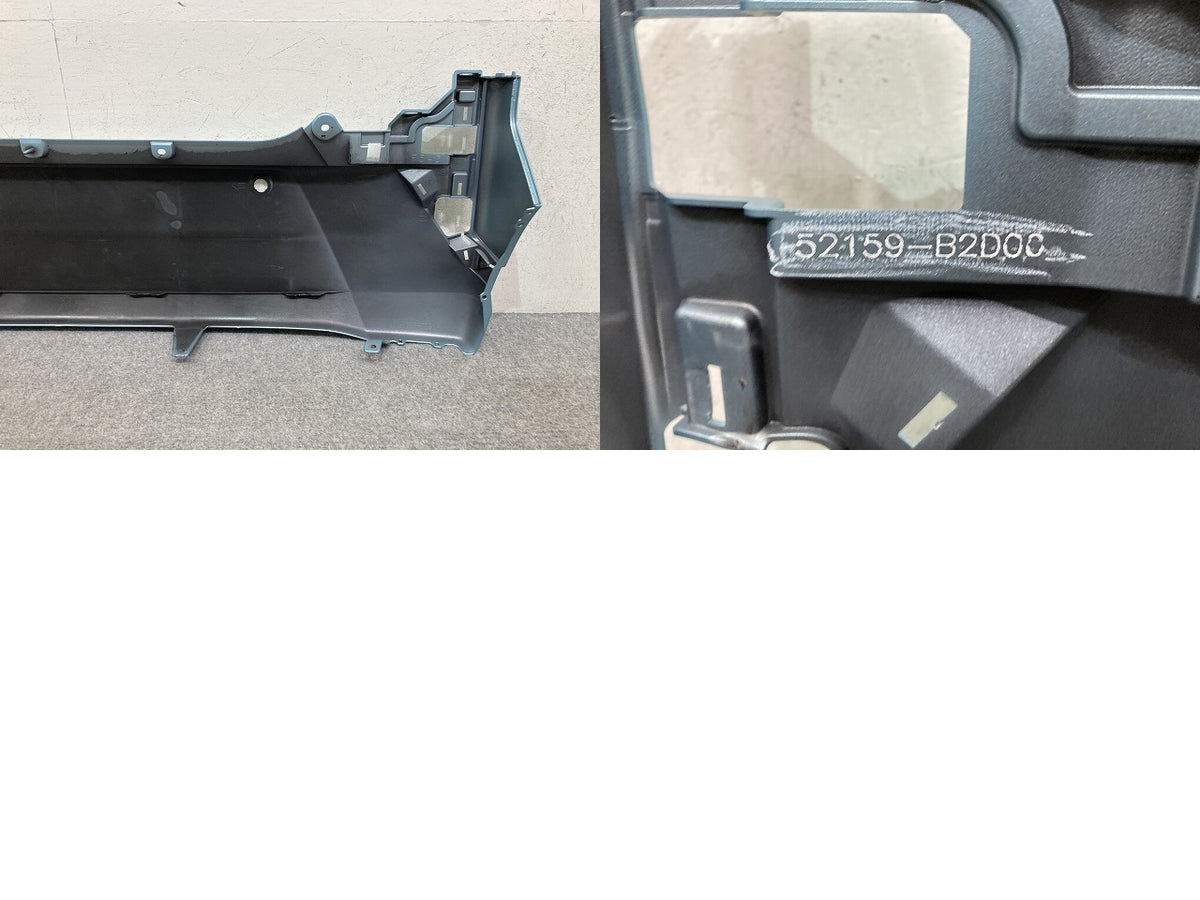 ムーヴ LA850S LA860S 純正 リア バンパー Rバンパー 52159-B2D00 スカイブルーメタリック B83 ダイハツ(152440)