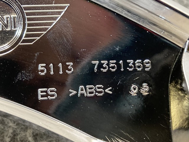 新品!ミニ クラブマン(F54) 純正 フロント ガーニッシュ グリル サラウンドトリム カバー 5113 7351369 51137351369 メッキ MINI(152454)