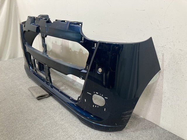 ムーヴ キャンバス/キャンパス LA850S/LA860S 純正 フロント バンパー スポイラー付 52119-B2G20/30 レーザーブルー B82 ダイハツ(152466)
