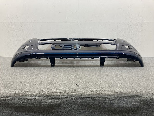 ムーヴ キャンバス/キャンパス LA850S/LA860S 純正 フロント バンパー スポイラー付 52119-B2G20/30 レーザーブルー B82 ダイハツ(152466)