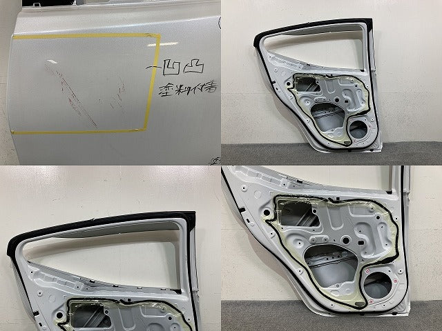 アクア/AQUA MXPK10/MXPK11/MXPK15/MXPK16 純正 左 リア ドア バイザー付 プラチナホワイトパールマイカ 089 トヨタ(152356)