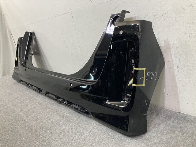 N-BOX/NBOX Nボックス カスタム/JF3/JF4 純正 後期 リア バンパー 71501-TTA-J200 クリスタルブラックパール NH731P ホンダ(152479)