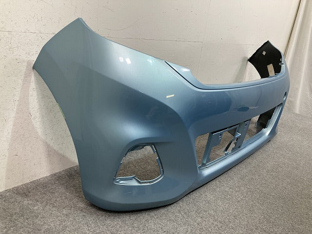 デイズ B21W 純正 後期 フロント バンパー Fバンパー 6400G911ZZ アイスブルーチタンメタリック TMB 日産(152485)