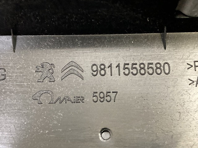 新品!3008 P84系 純正 左 フロント ドア モール/プロテクター 9811558580 ブラック プジョー(152503)