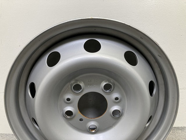 デュカト 純正 ホイール スチールホイール センターキャップ付 1本のみ 16x6J/ET68/5穴 5H/PCD130/ハブ径78mm フィアット(152506)