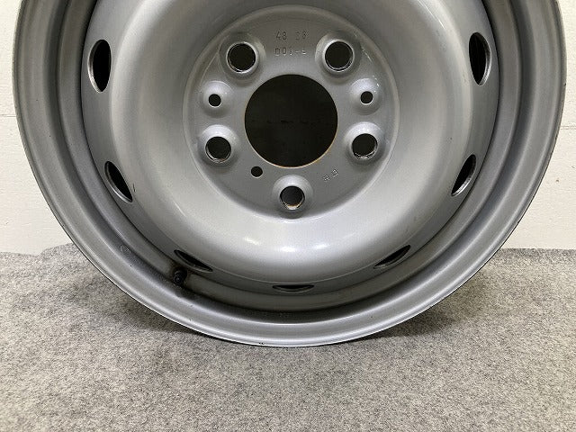 デュカト 純正 ホイール スチールホイール センターキャップ付 1本のみ 16x6J/ET68/5穴 5H/PCD130/ハブ径78mm フィアット(152507)