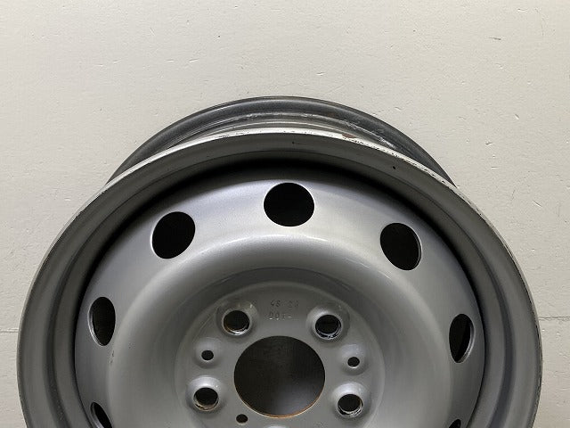デュカト 純正 ホイール スチールホイール センターキャップ付 1本のみ 16x6J/ET68/5穴 5H/PCD130/ハブ径78mm フィアット(152508)
