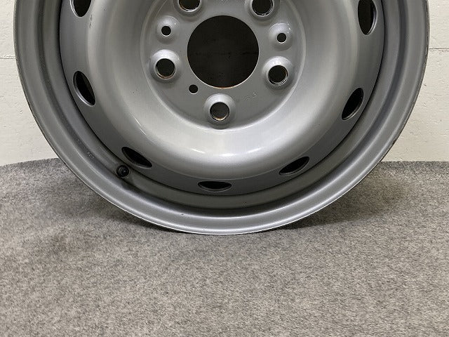デュカト 純正 ホイール スチールホイール センターキャップ付 1本のみ 16x6J/ET68/5穴 5H/PCD130/ハブ径78mm フィアット(152508)