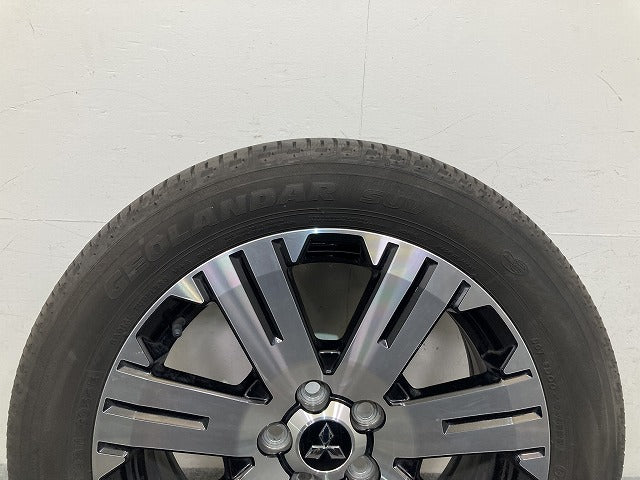 デリカD:5/D5 CV1W 純正 タイヤホイールセット ラジアル 1本のみ 18x7J/ET38/5穴 5H/PCD114.3/ハブ径67mm 三菱(152548)