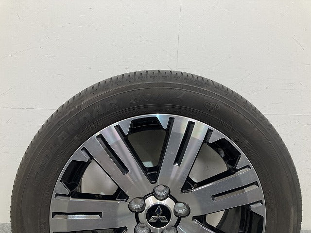 デリカD:5/D5 CV1W 純正 タイヤホイールセット ラジアル 1本のみ 18x7J/ET38/5穴 5H/PCD114.3/ハブ径67mm 三菱(152551)