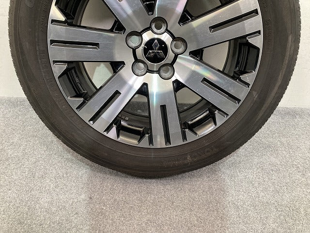 デリカD:5/D5 CV1W 純正 タイヤホイールセット ラジアル 1本のみ 18x7J/ET38/5穴 5H/PCD114.3/ハブ径67mm 三菱(152551)