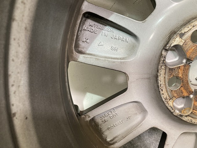 デリカD:5/D5 CV1W 純正 タイヤホイールセット ラジアル 1本のみ 18x7J/ET38/5穴 5H/PCD114.3/ハブ径67mm 三菱(152551)