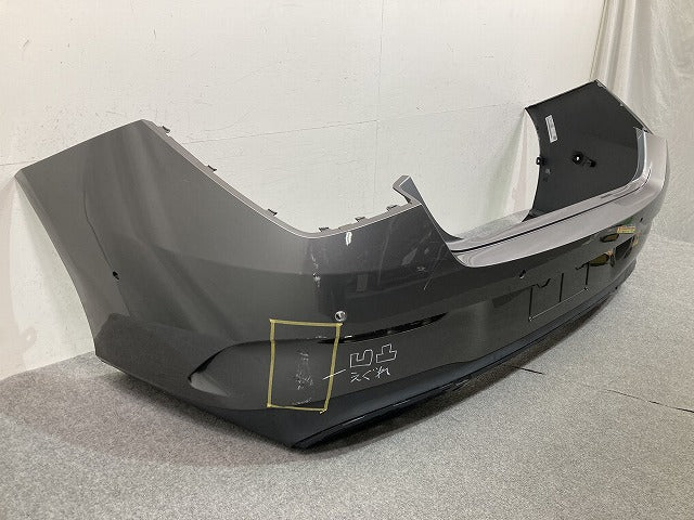 CLAクラス C118 純正 リア バンパー スポイラー付 グレー メタリック メルセデスベンツ(152553)