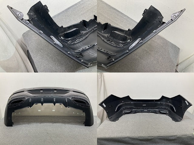 CLAクラス C118 純正 リア バンパー スポイラー付 グレー メタリック メルセデスベンツ(152553)