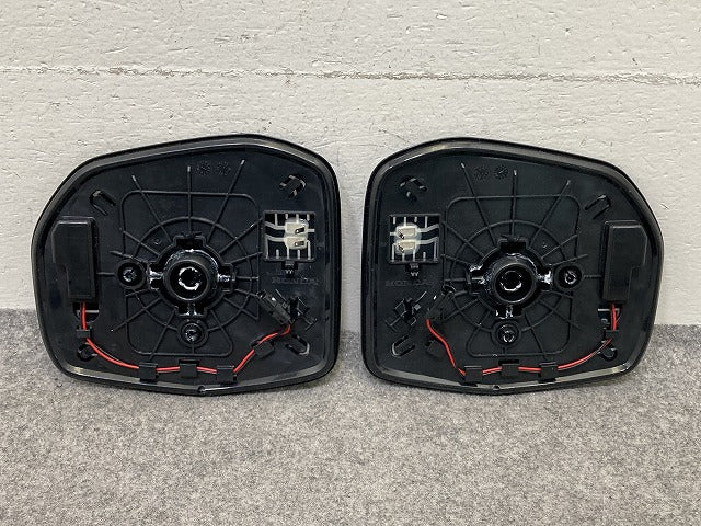 新車取り外し!ステップワゴン RP6/RP7/RP8 純正 左右 ドアミラー レンズ ハイドロフィリック LED 2点セット 76200-XNS-K0S0 ホンダ(152569)