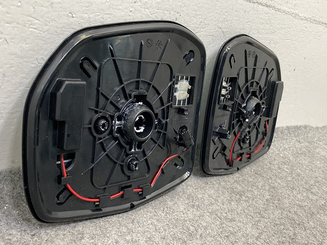 新車取り外し!ステップワゴン RP6/RP7/RP8 純正 左右 ドアミラー レンズ ハイドロフィリック LED 2点セット 76200-XNS-K0S0 ホンダ(152569)