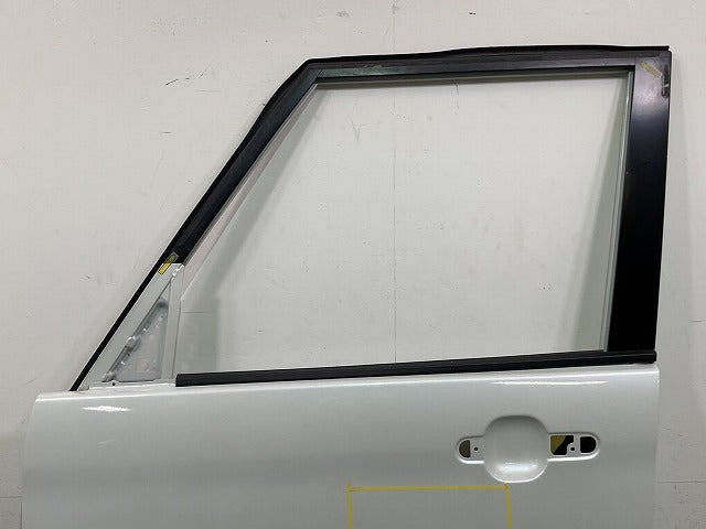 パレット MK21S 純正 左 フロント ドア パールホワイト Z7T スズキ(152572)