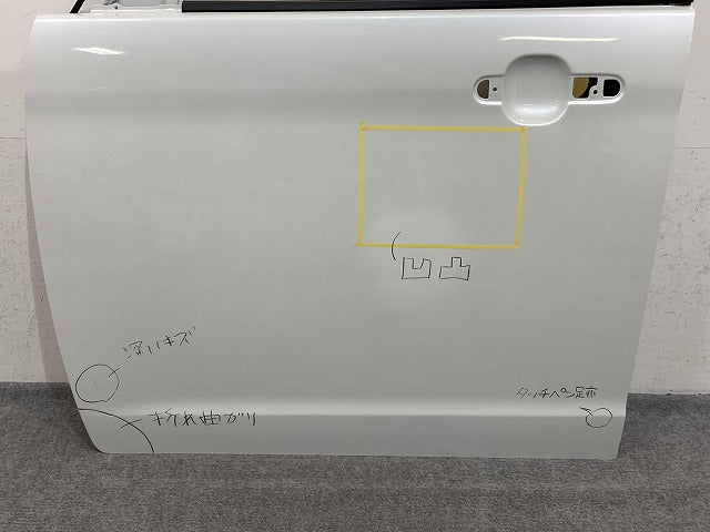 パレット MK21S 純正 左 フロント ドア パールホワイト Z7T スズキ(152572)