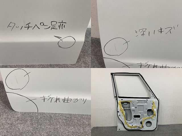 パレット MK21S 純正 左 フロント ドア パールホワイト Z7T スズキ(152572)