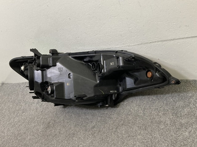 フィット ハイブリッド GP5/GP6 純正 後期 左 ヘッドライト/ランプ ハロゲン レベライザー 刻印N1 STANLEY W3675 ホンダ(152581)