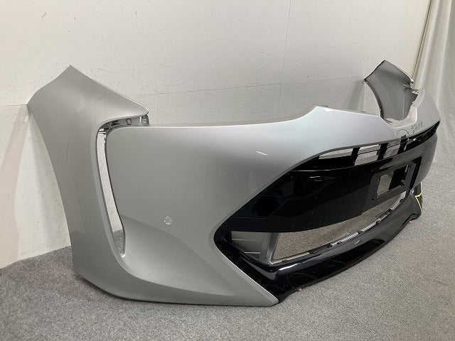 エスティマ 50系 ACR50W/ACR55W/GSR50W/GSR55W 純正 フロント バンパー グリル付 52119-28K30/40 シルバーメタリック 1F7 トヨタ(152596)