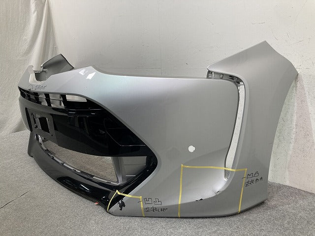 エスティマ 50系 ACR50W/ACR55W/GSR50W/GSR55W 純正 フロント バンパー グリル付 52119-28K30/40 シルバーメタリック 1F7 トヨタ(152596)