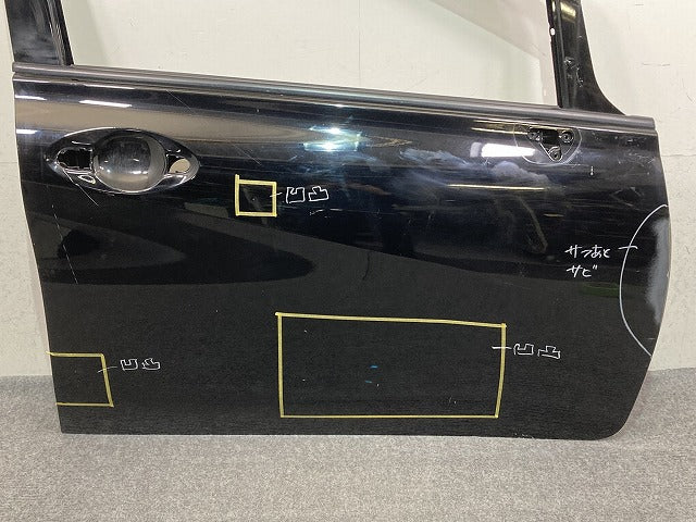 ノート/NOTE E12/NE12/HE12/ANE12 純正 右 フロント ドア バイザー付 スーパーブラック KH3 日産(152605)