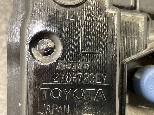 プリウス 60系/ZVW60/ZVW65/MXWH60/MXWH65/MXWH61 純正 左 フォグランプ/フォグライト LED デイライト 278-723E7 812B0-47030(152617)