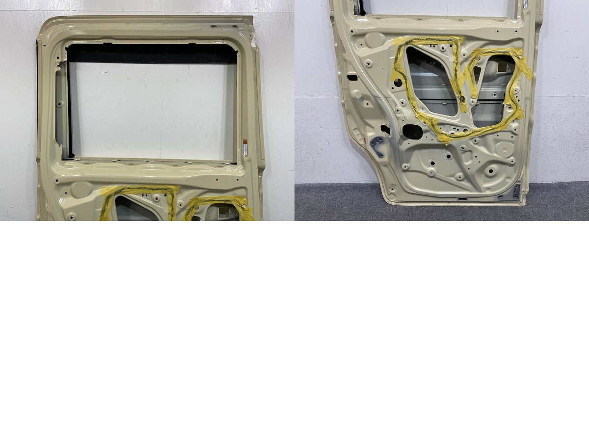 スペーシア MK54S/MK94S 純正 左 スライドドア バイザー付 リア ドア シフォンアイボリーメタリック ZVG スズキ(152634)