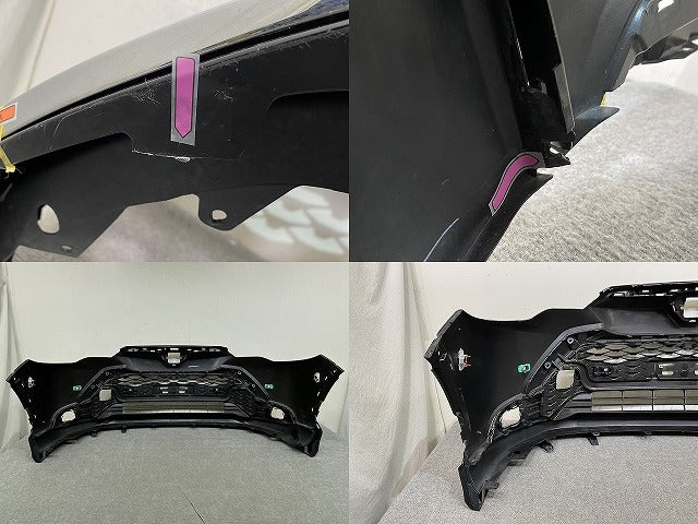 カローラ クロス ZSG10/MXGA10/ZVG11/ZVG15 純正 前期 フロント バンパー スポイラー グリル付 モデリスタ 52119-16580 ブラック(152672)