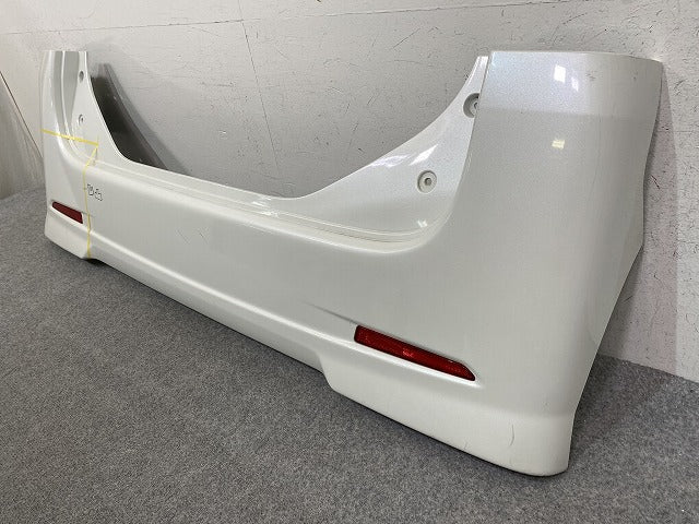 タント カスタム L375S/L385S 純正 リア バンパー リフレクター付 52159-B2420 パールホワイトIII W24 ダイハツ(152675)