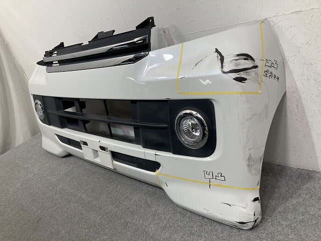 アトレー ワゴン S320G/S330G S331G/S321 純正 フロント バンパー フォググリル ガーニッシュ 52119-B5170 パールホワイトIII W24(152715)