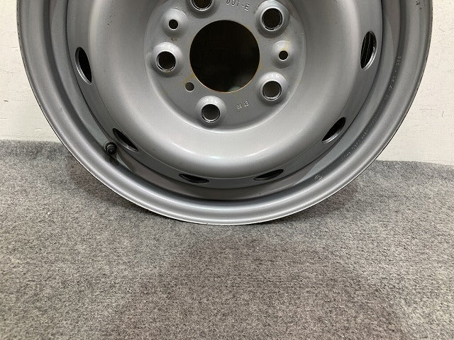 デュカト 純正 ホイール スチールホイール センターキャップ付 1本のみ 16x6J/ET68/5穴 5H/PCD130/ハブ径73mm フィアット(152772)