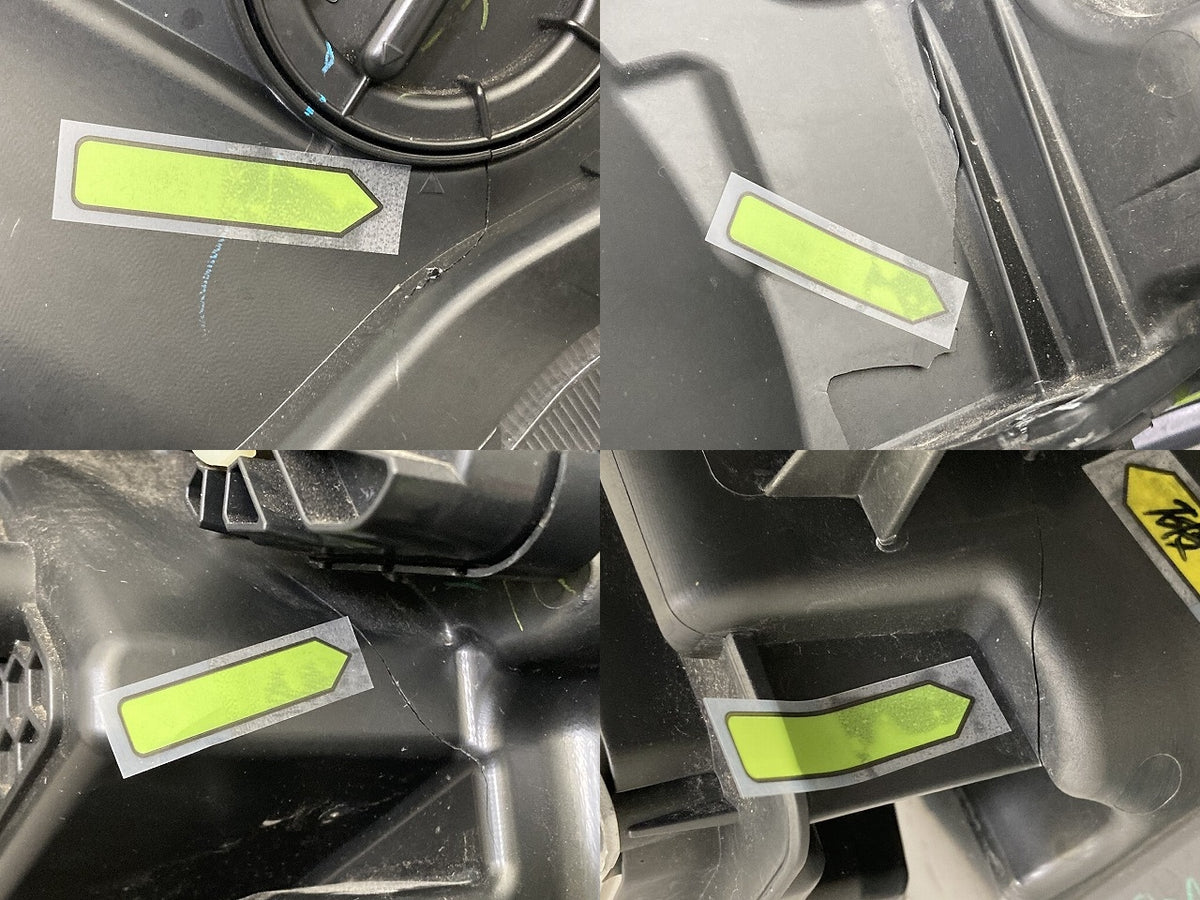 ジャンク!キックス/KICKS P15/RP15/SNP15 純正 左 ヘッドライト/ランプ LED レベライザー 刻印FB LH ICHIKOH 1989 日産(150665)